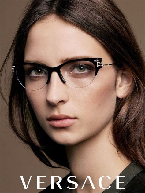 eyeglasses Versace glasses on face